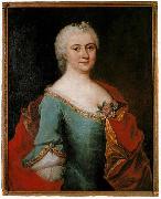 unknow artist Portrait of Luise Gottsched (Gottschedin) (1713-1762), German poet china oil painting artist